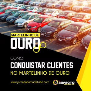 Imagem de capa para o Ebook COMO CONQUISTA CLIENTE NO MARTELINHO DE OURO