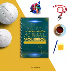 Imagen de portada para Ebook Cuaderno de Planificación Anual de Voleibol