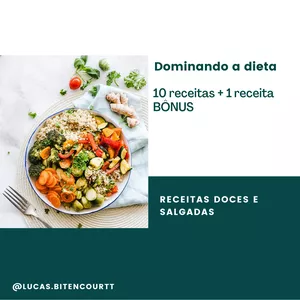 Imagem de capa para o Ebook Ebook Dominando a dieta + Tabela de Substituição de alimentos GRÁTIS