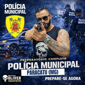 Imagem do curso 👮‍♂️ Preparatório Completo GUARDA MUNICIPAL da Paracatu - Minas Gerais 👮‍♂️ GCM - Instituto Óliver