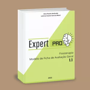 Imagem de capa para o Ebook E-book de Fisioterapia - Expert PRO 1.1 - Modelo de Ficha de Avaliação Geral
