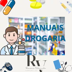 Imagem de capa para o Ebook Modelo - Manuais Drogaria 