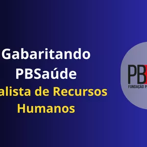 Imagem de Gabaritando PBSaúde - Analista de Recursos Humanos criado por Vencendo Concursos na hotmart