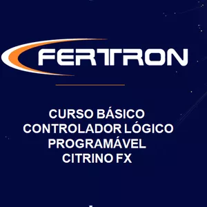 Imagem de capa para o Curso online CURSO BÁSICO CONTROLADOR LÓGICO PROGRAMÁVEL CITRINO FX