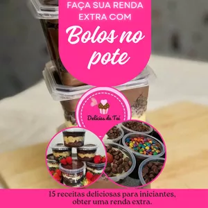 Imagem de capa para o Ebook BOLO NO POTE PARA INICIANTES 