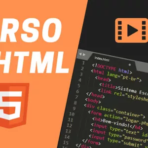 Imagem de capa para o Curso online Curso desenvolvimento HTML 