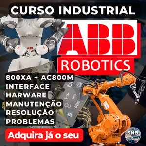 Imagem de capa para o Ebook TREINAMETO ABB Interface Homem-Máquina Sistema 800xA com AC 800M EBOOK