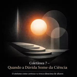 Imagem de capa para o Ebook Perguntar não é crime: Coletânea 7 - Quando a Dúvida Some da Ciência