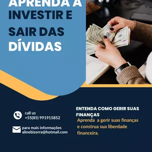 Imagem de capa para o Ebook Descomplique sua vida financeira e aprenda a investir.