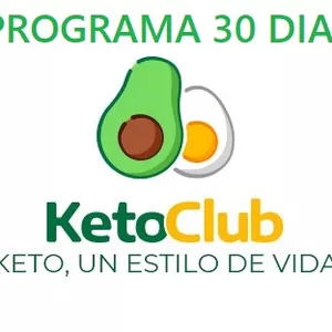 Imagen de portada para Ebook Programa De 30 Días Ketoclub