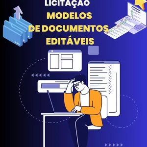 Imagem de capa para o Ebook Compilado Essencial de Documentos para Licitação: Garanta o Sucesso nos Processos!