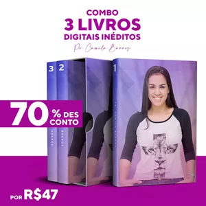 Imagem de capa para o Curso online + 3 Livros Digitais Inéditos [Camila Barros]