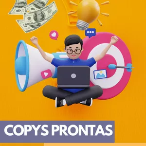 Imagem de capa para o Ebook MODELOS PRONTOS DE COPYWRITING