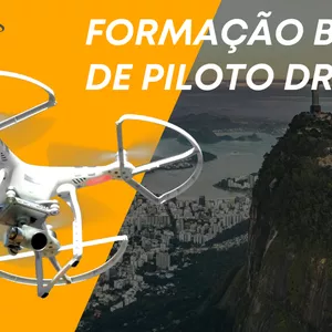 Imagem de capa para o Curso online Formação de Pilotos de Drones