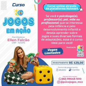 Imagem de capa para o Curso online Jogos em Ação