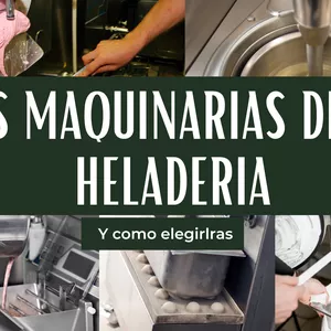Imagen de portada para Curso online Las maquinarias en heladeria 