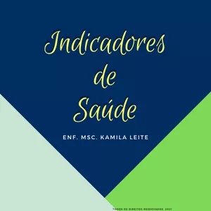 Imagem de capa para o Ebook INDICADORES DE SAÚDE (PREVINE BRASIL) - ENF. ME. KAMILA LEITE