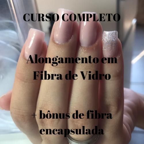 Imagem do curso Alongamento em Fibra de Vidro + Bônus Fibra Encapsulada