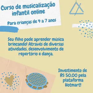 Imagem do curso Musicalização Infantil
