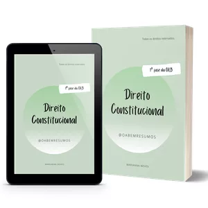 Imagem de capa para o Ebook Direito Constitucional em Resumos