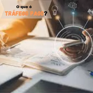Imagem de capa para o Ebook Tráfego Pago para Iniciantes