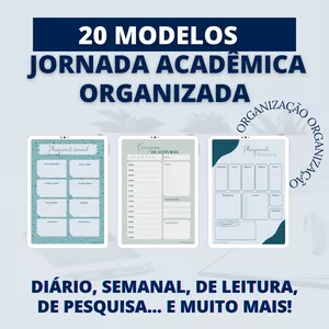 Imagem de capa para o Ebook CRONOGRAMAS E PLANEJADORES – JORNADA ACADÊMICA ORGANIZADA 