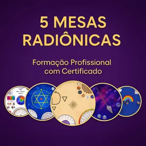 Imagem de capa para o Curso online 5 mesas radiônicas 