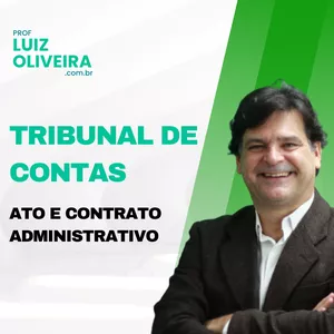 Imagem de capa para o Curso online TRIBUNAL DE CONTAS - Controle de Ato e Contrato Administrativo