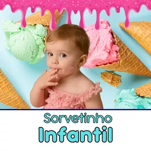 Imagem de capa para o Ebook Sorvetinho Infantil
