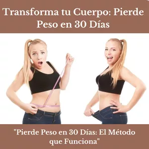 Imagen de portada para Ebook Pierde Peso en 30 Días El Método que Funciona