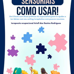 Imagem de capa para o Ebook Equipamentos sensoriais: como usar!