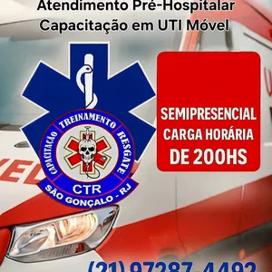 Imagem de capa para o Curso online Curso de Socorrista APH Com Capacitação Em UTI Móvel