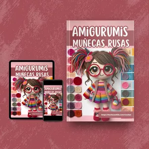 Imagen de portada para Ebook Kit de Muñecas Rusas Amigurumis