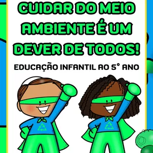 Imagem de capa para o Ebook PROJETO LÚDICO: CUIDAR DO MEIO AMBIENTE É UM DEVER DE TODOS 