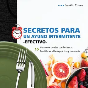 Imagen de portada para Ebook Secretos para un ayuno intermitente efectivo