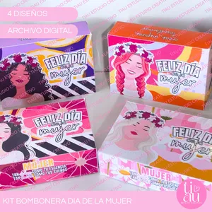 Imagen de portada para Ebook CAJA BOMBONERA DIA DE LA MUJER