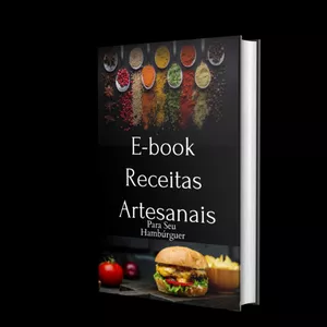 E-book Receitas Artesanais para Hambúrguer