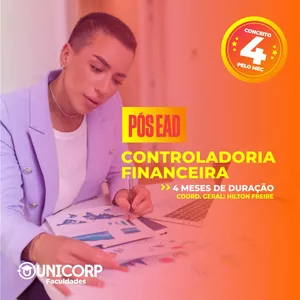 Imagem do curso MBA em Controladoria Financeira EAD - 560 Horas