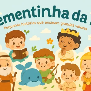 Imagem de capa para o Ebook Sementinha da Fé — Histórias que Iluminam o Coração das Crianças