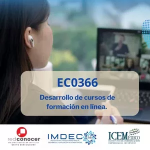 Imagen de portada para Curso online Estándar de Competencia EC0366