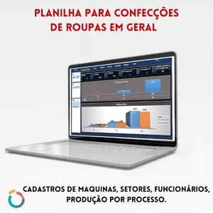 Imagem de capa para o Curso online Planilha para produção e confecção de roupas em geral