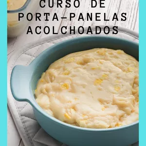 Imagem de capa para o Ebook Curso para Fabricar Porta-Panelas Acolchoados