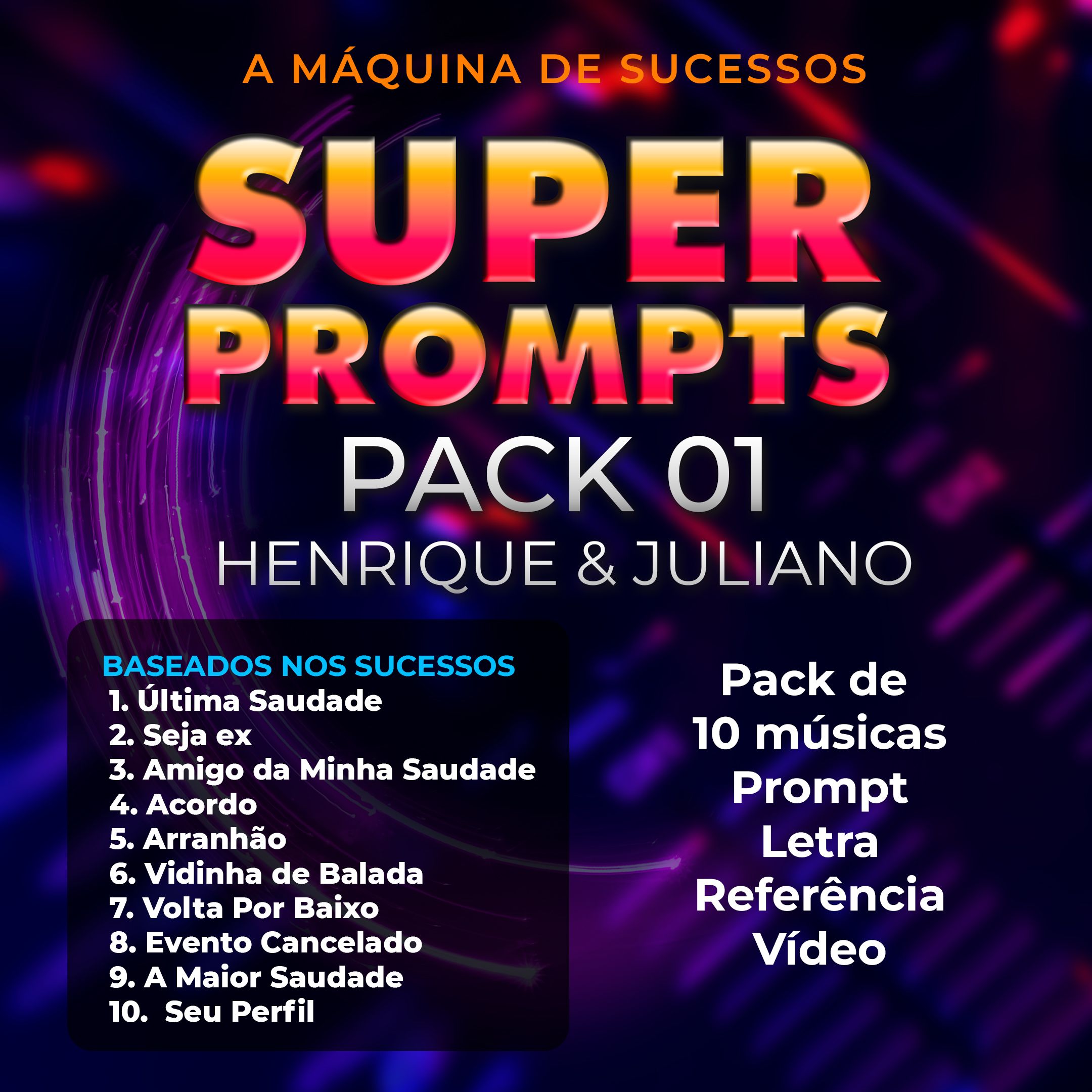 PACK 01 SUPER PROMPTS - A Máquina de Sucessos>