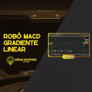 Imagem de capa para o Curso online Robô ID- MACD Gradiente Linear | Idéias Incríveis Tutoriais