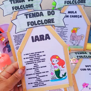 Imagem de capa para o Ebook Tenda do folclore ⚛️