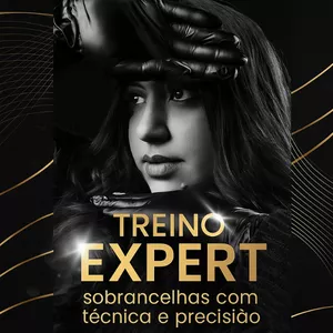 Imagem de capa para o Ebook TREINO EXPERT: Sobrancelhas com Técnica e Precisão 