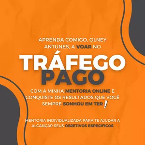 Imagem de Mentoria Tráfego Pago Completa criado por Olney Antunes Silva na hotmart