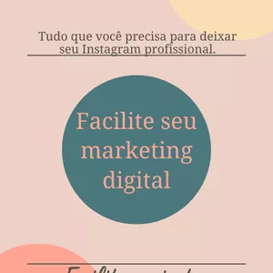 Imagem de capa para o Ebook E-book Facilite seu marketing digital