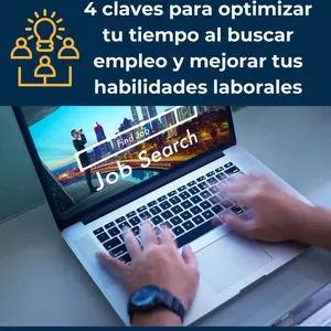 Imagen de portada para Curso online 4 tips para buscar empleo, desarrollando nuevas habilidades y aprovechando  cada minuto