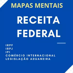 Imagem de capa para o Curso online Mapas Mentais Receita Federal